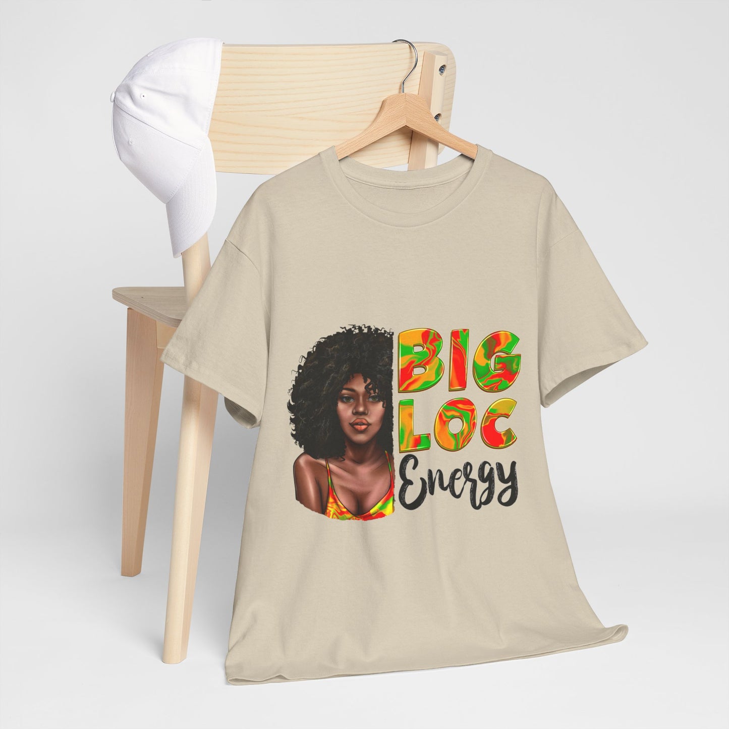 Big Loc Energy Unisex Heavy Cotton Tee