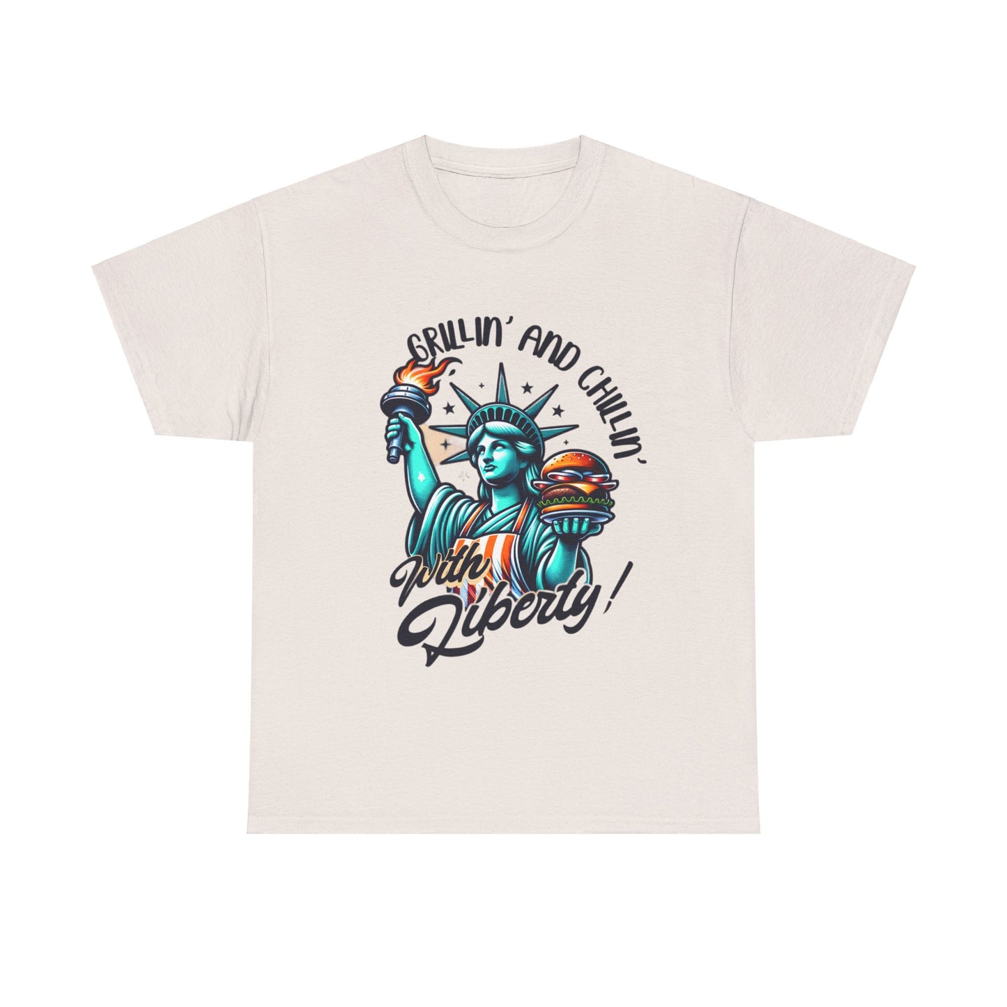 Grillin' Unisex Heavy Cotton Tee