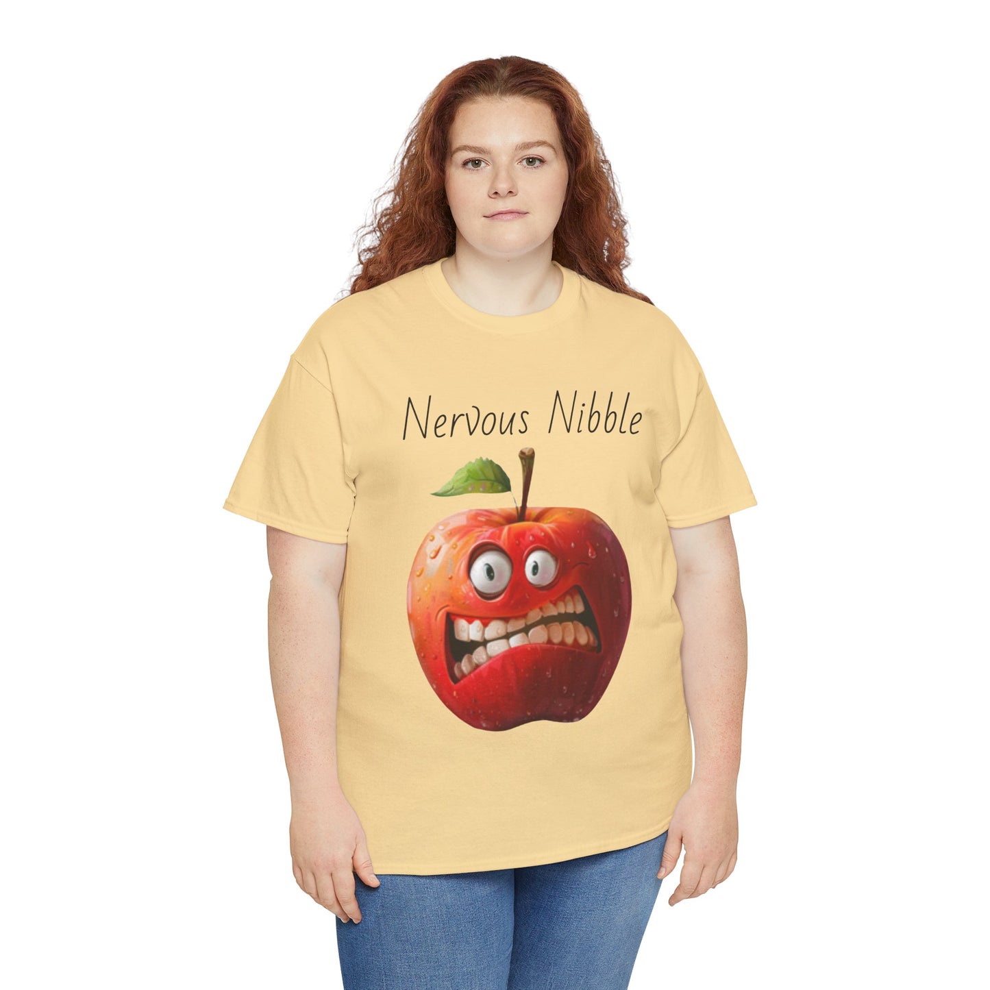 Nervous Nibble Unisex Heavy Cotton Tee