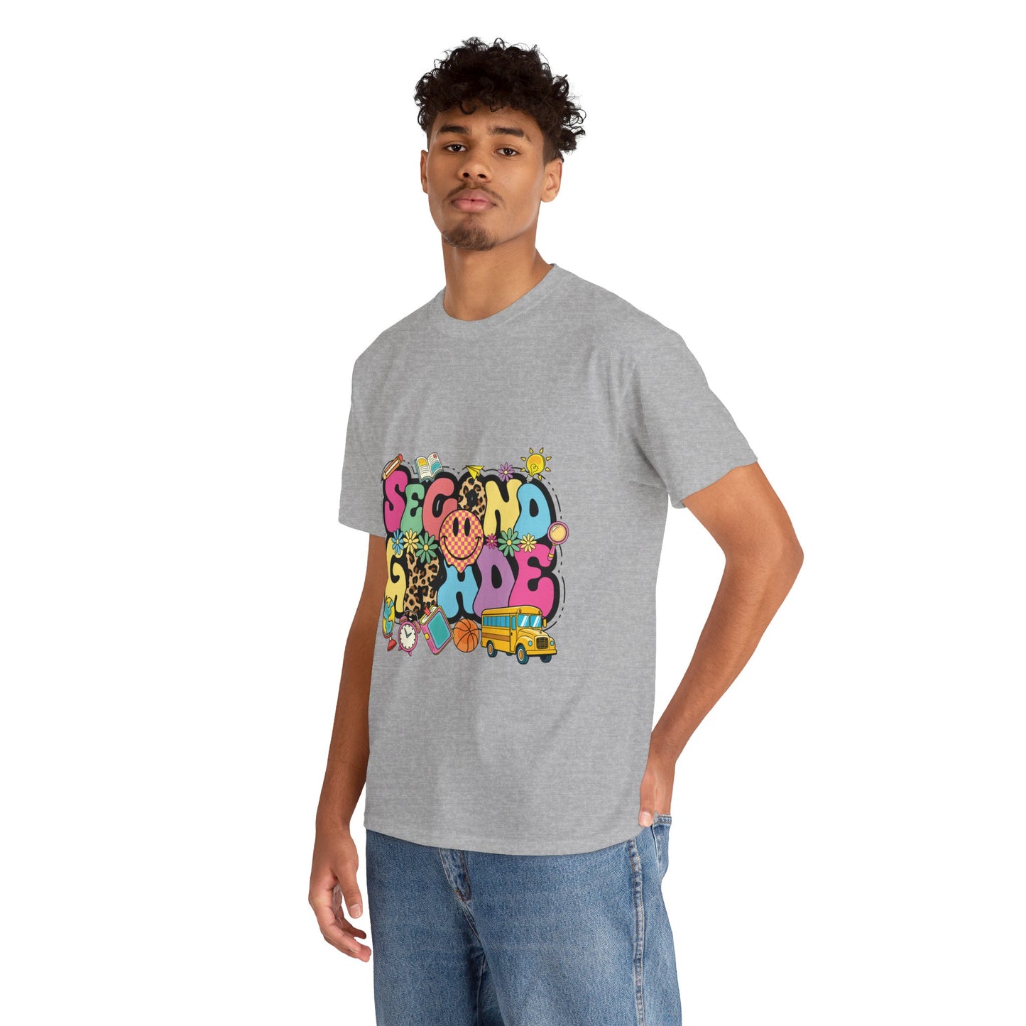 Second Grade Unisex Heavy Cotton Tee