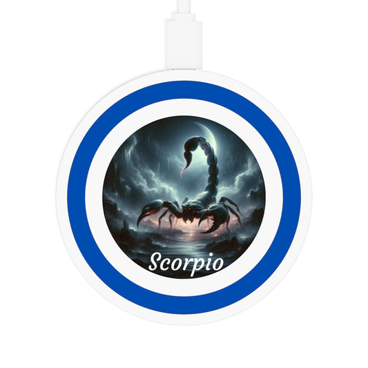 Scorpio Zodiac Sign Quake Wireless Charging Pad