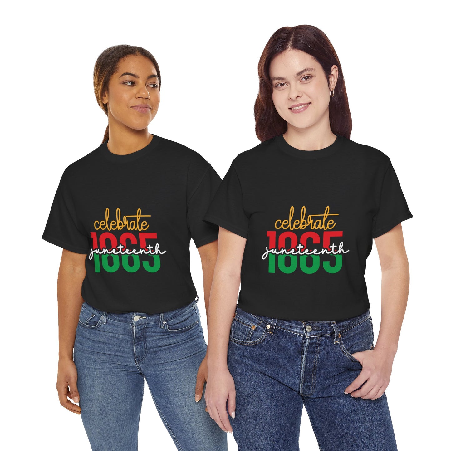 Celebrate Juneteenth Unisex Heavy Cotton Tee