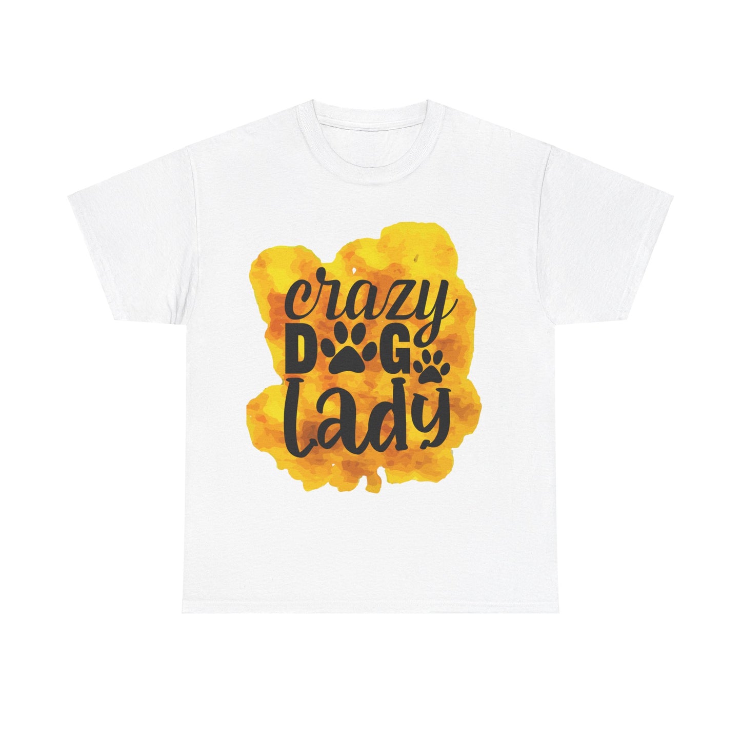 Crazy Dog Lady Unisex Heavy Cotton Tee