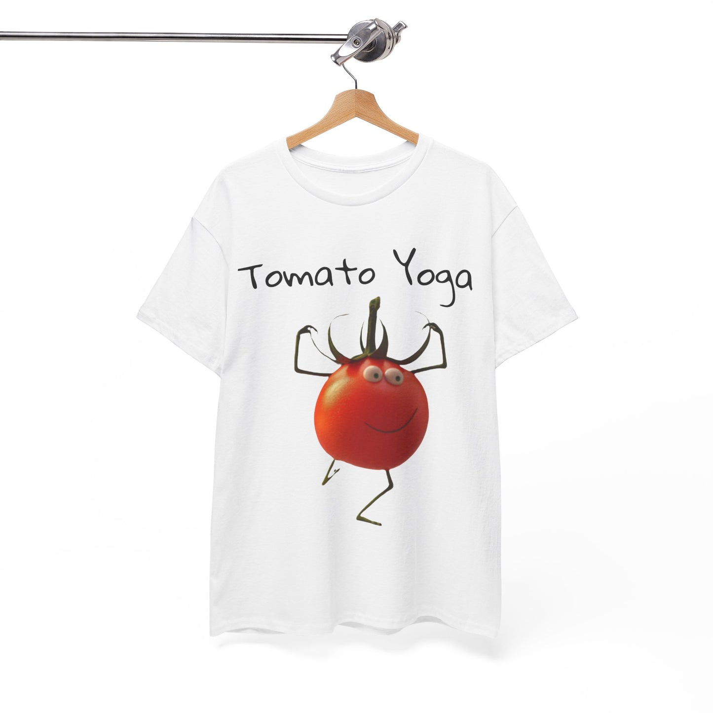 Tomato Yoga Unisex Heavy Cotton Tee