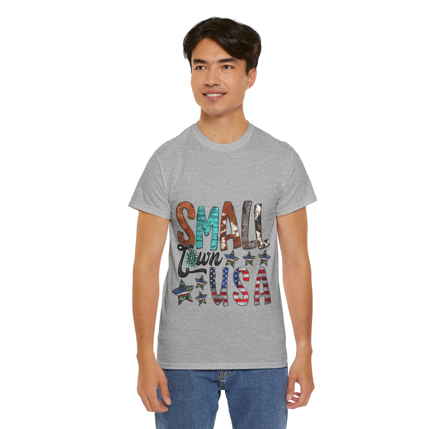 Small Town USA Unisex Heavy Cotton Tee