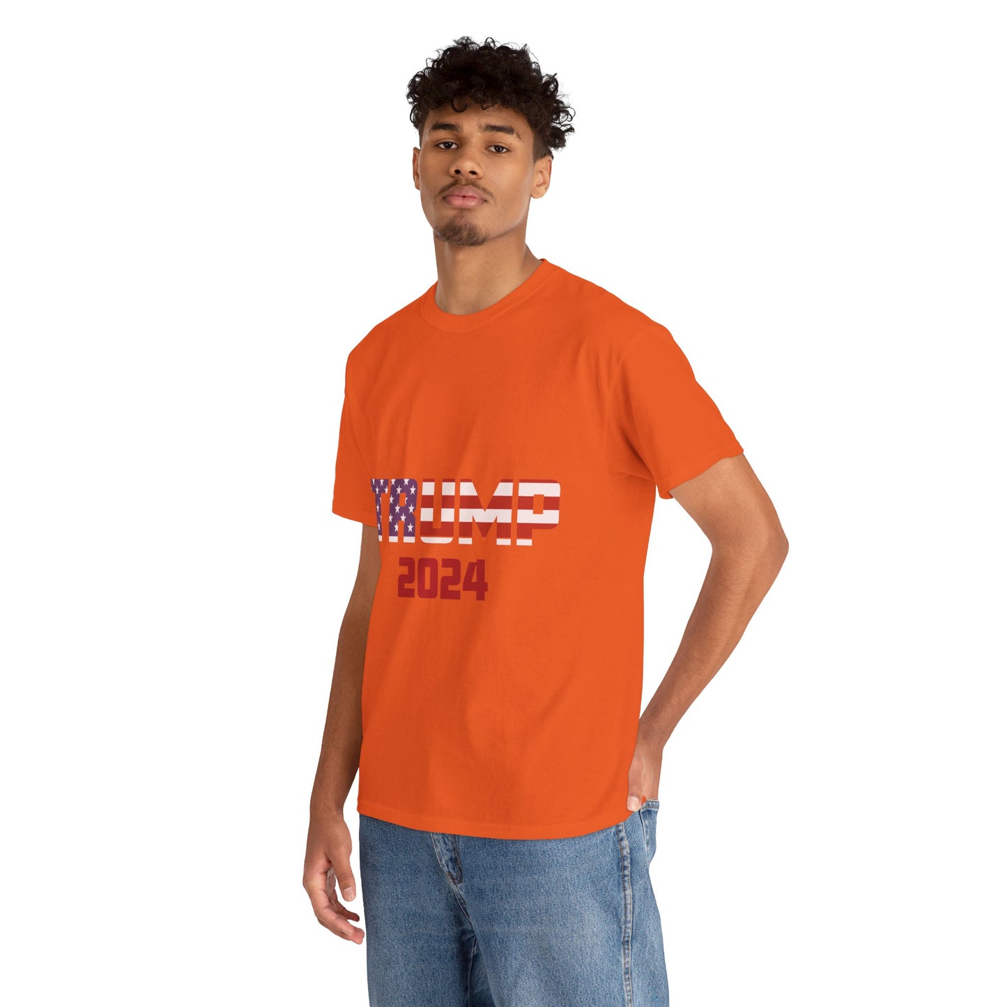 Trump 2024 B Unisex Heavy Cotton Tee