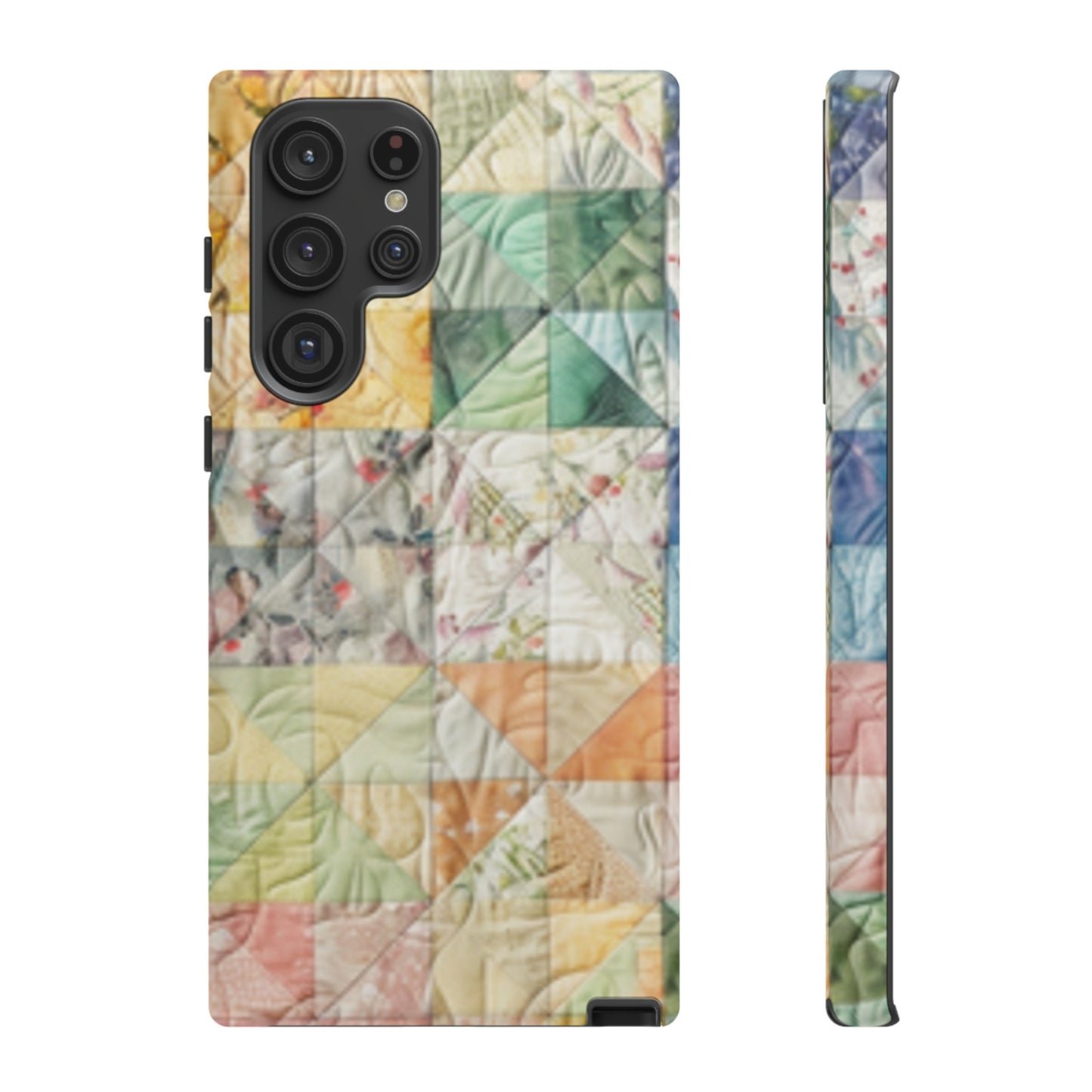 Pastel Quilt Tough Cases