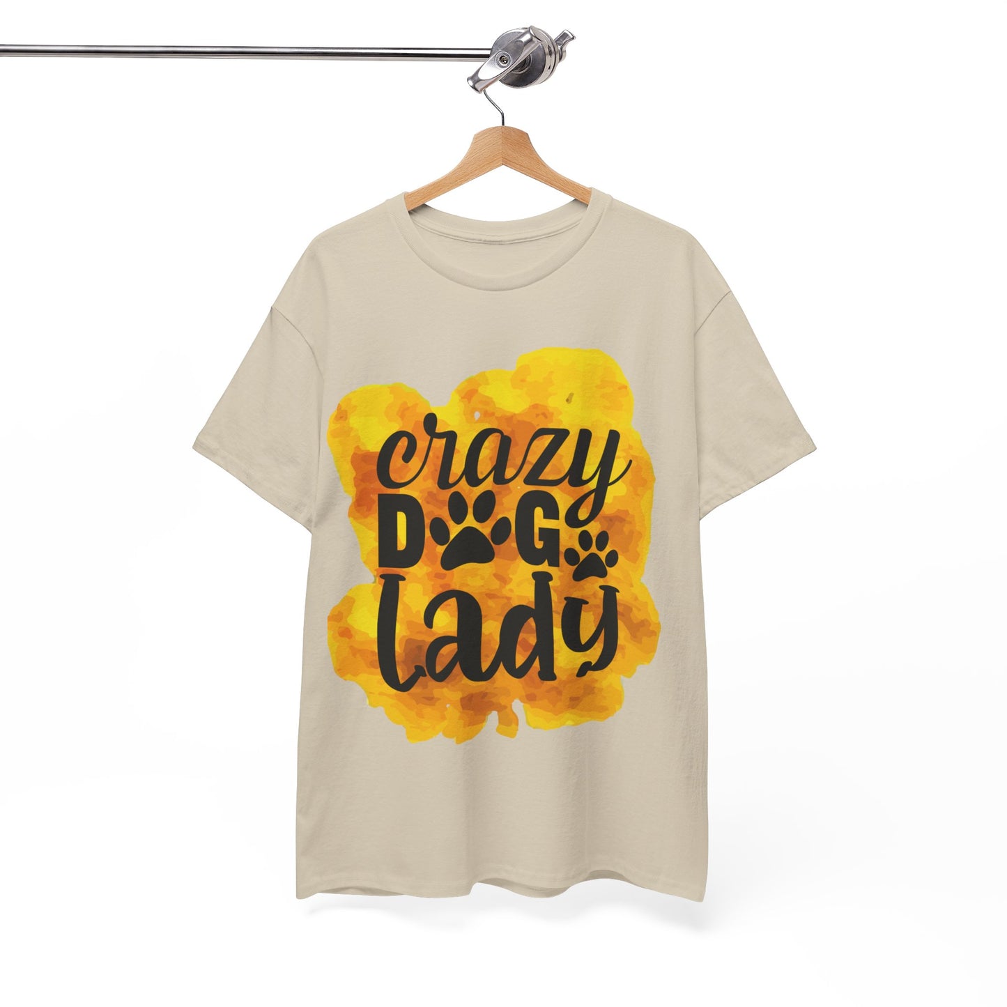 Crazy Dog Lady Unisex Heavy Cotton Tee