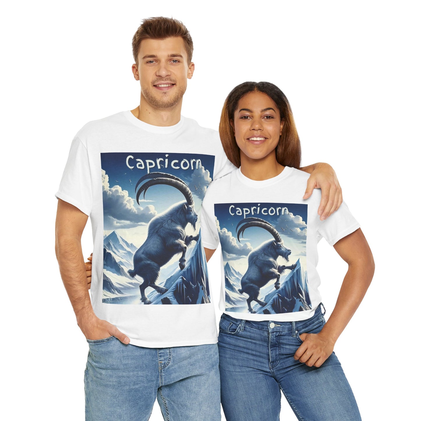 Capricorn Unisex Heavy Cotton Tee