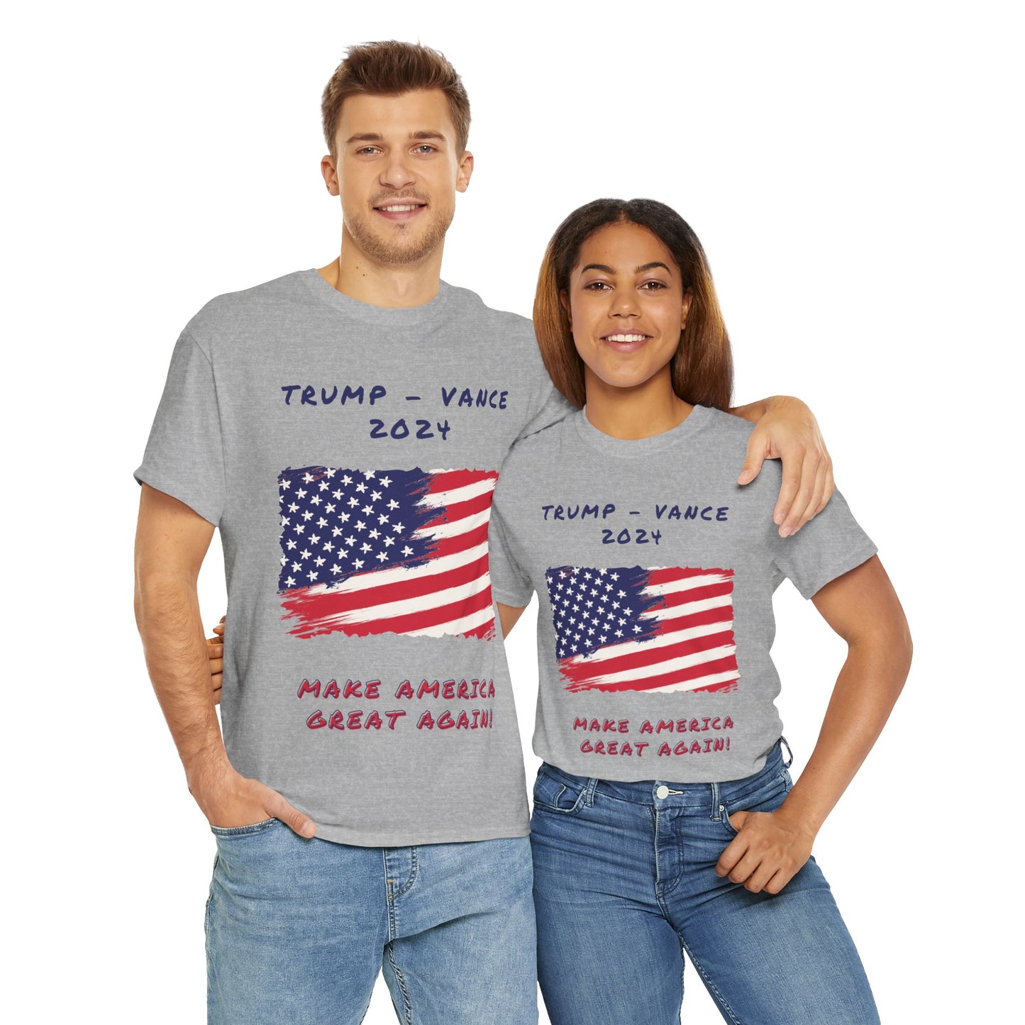 Trump Vance Unisex Heavy Cotton Tee