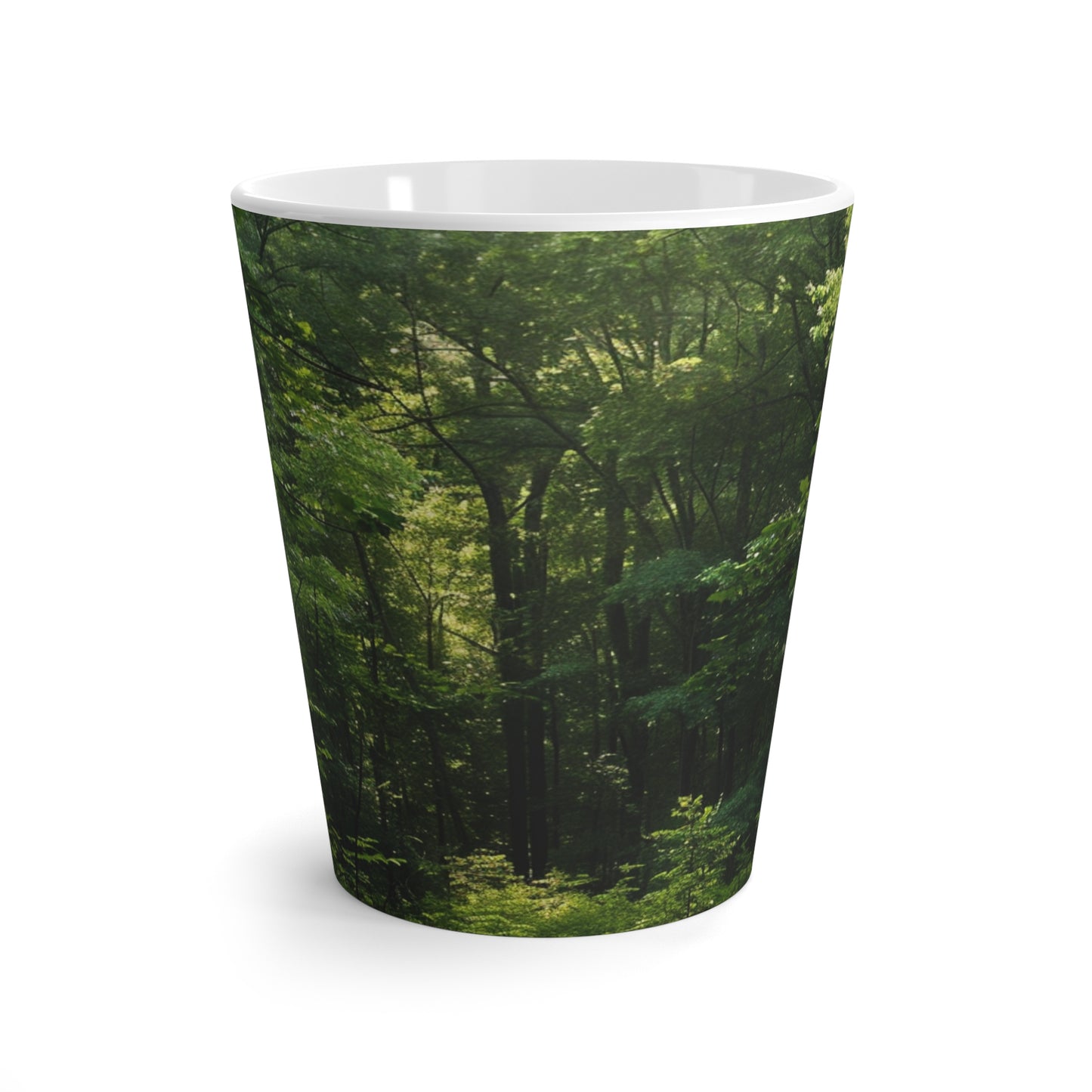 Forest Green Latte Mug