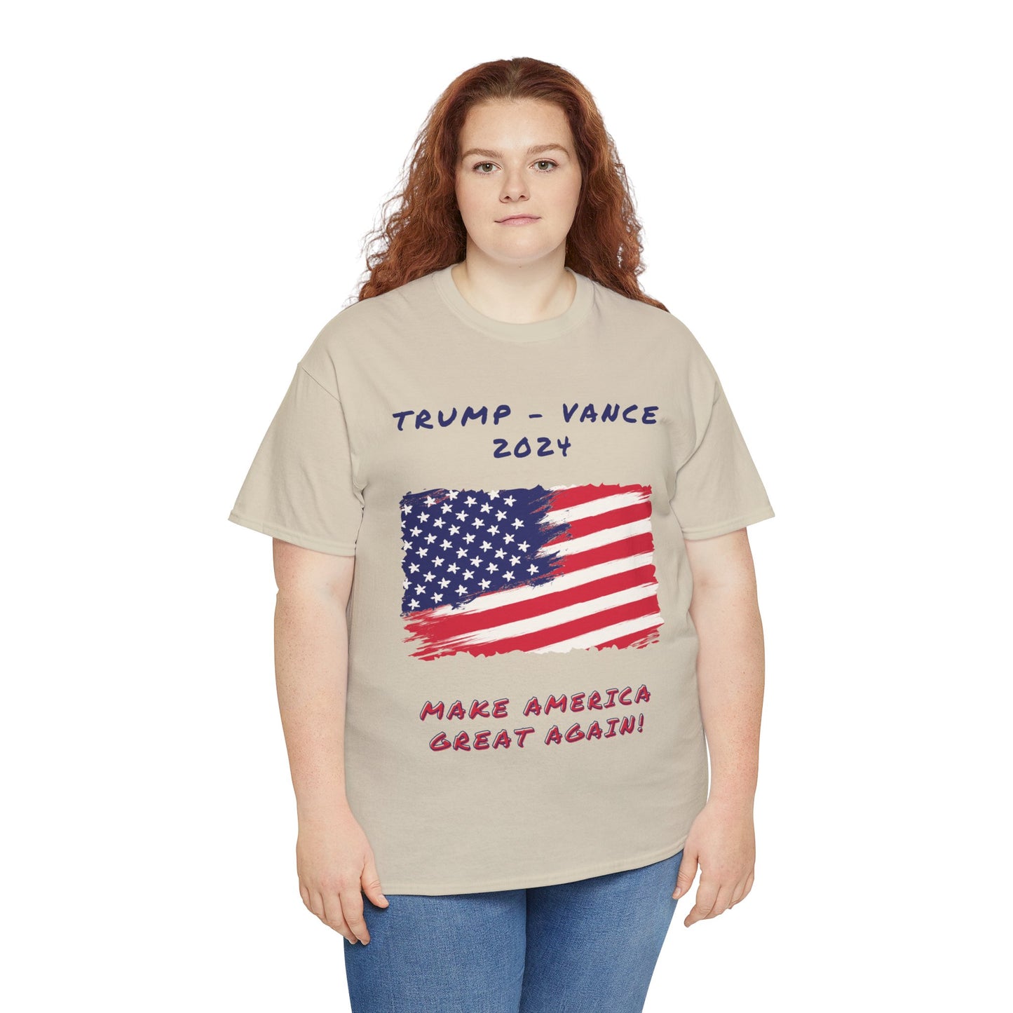 Trump Vance Unisex Heavy Cotton Tee