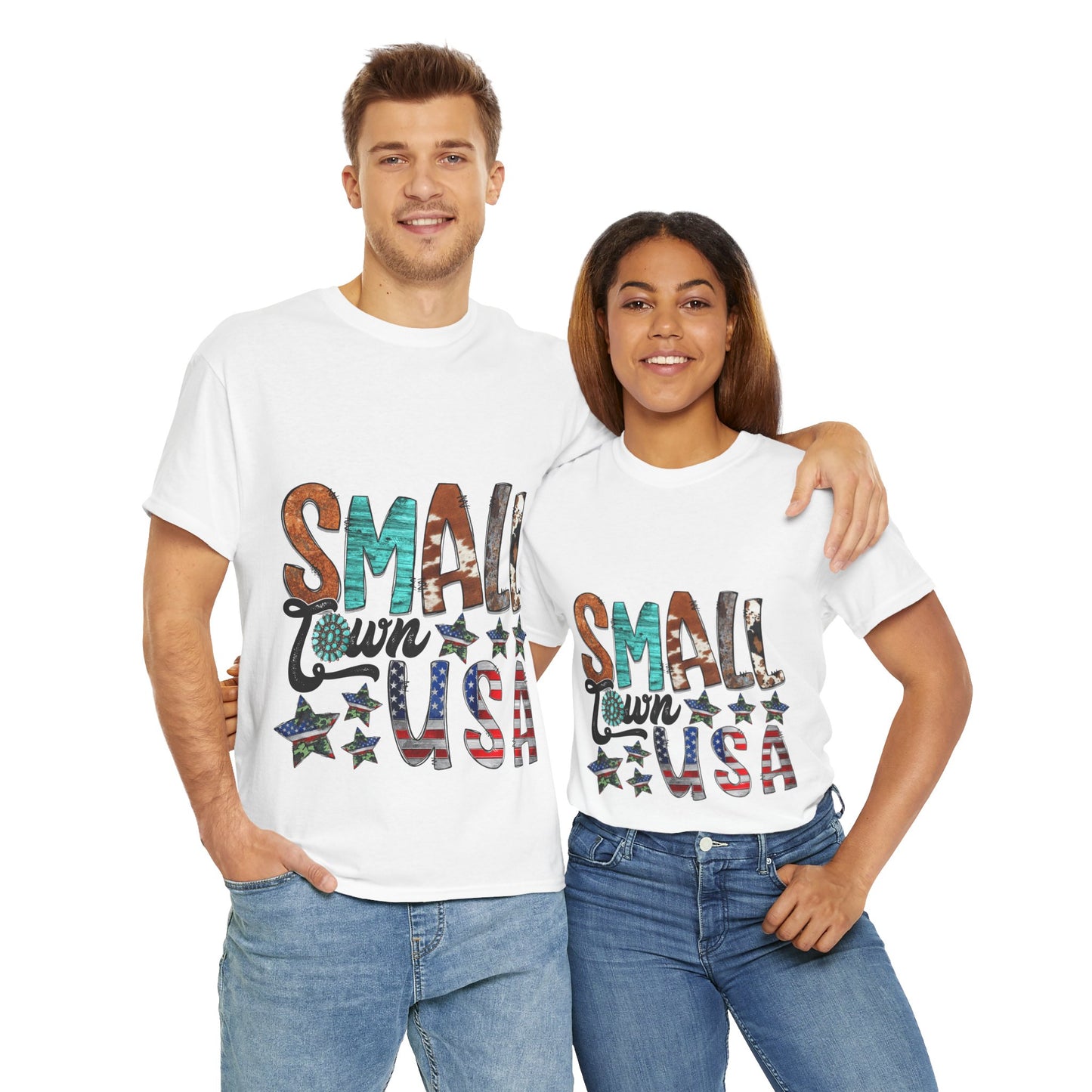 Small Town USA Unisex Heavy Cotton Tee