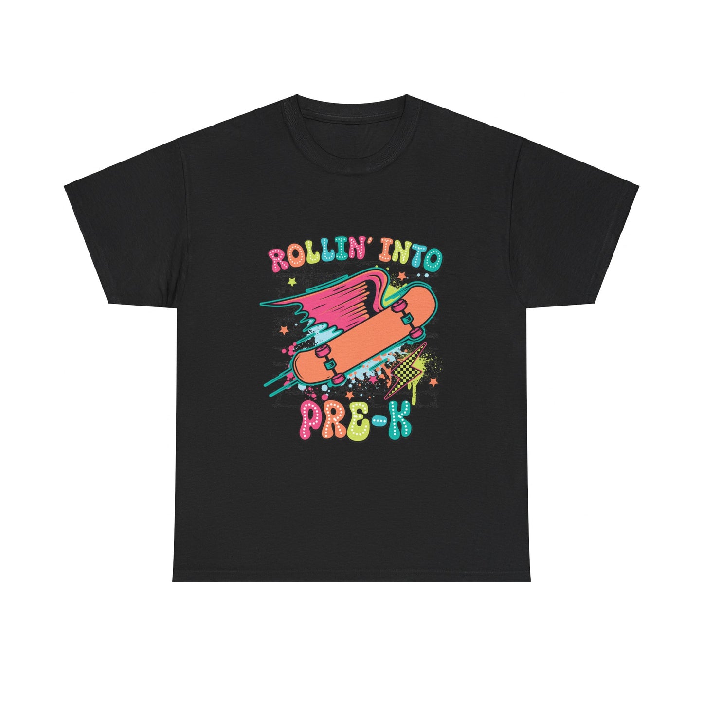 Rockin Into Pre K Unisex Heavy Cotton Tee