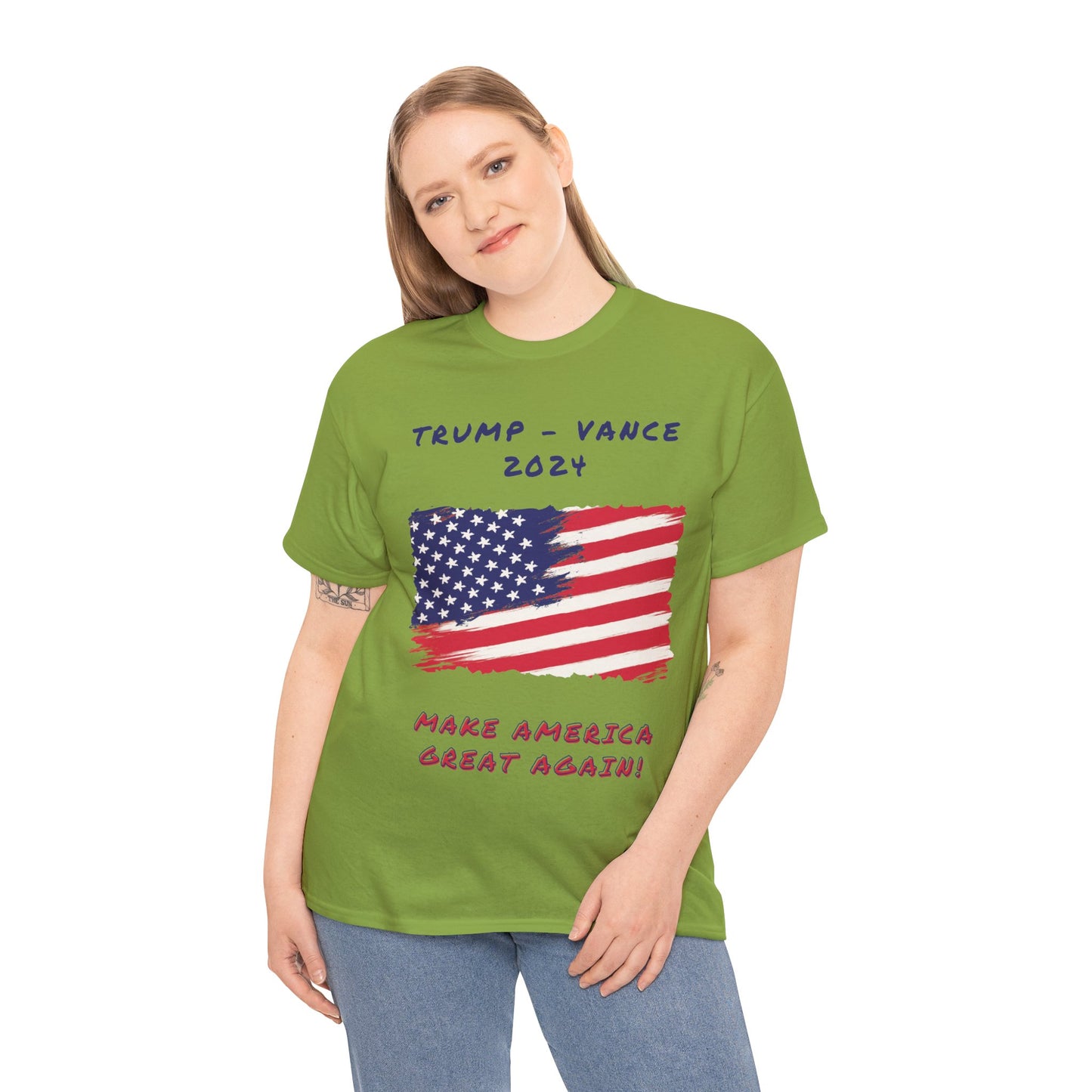 Trump Vance Unisex Heavy Cotton Tee