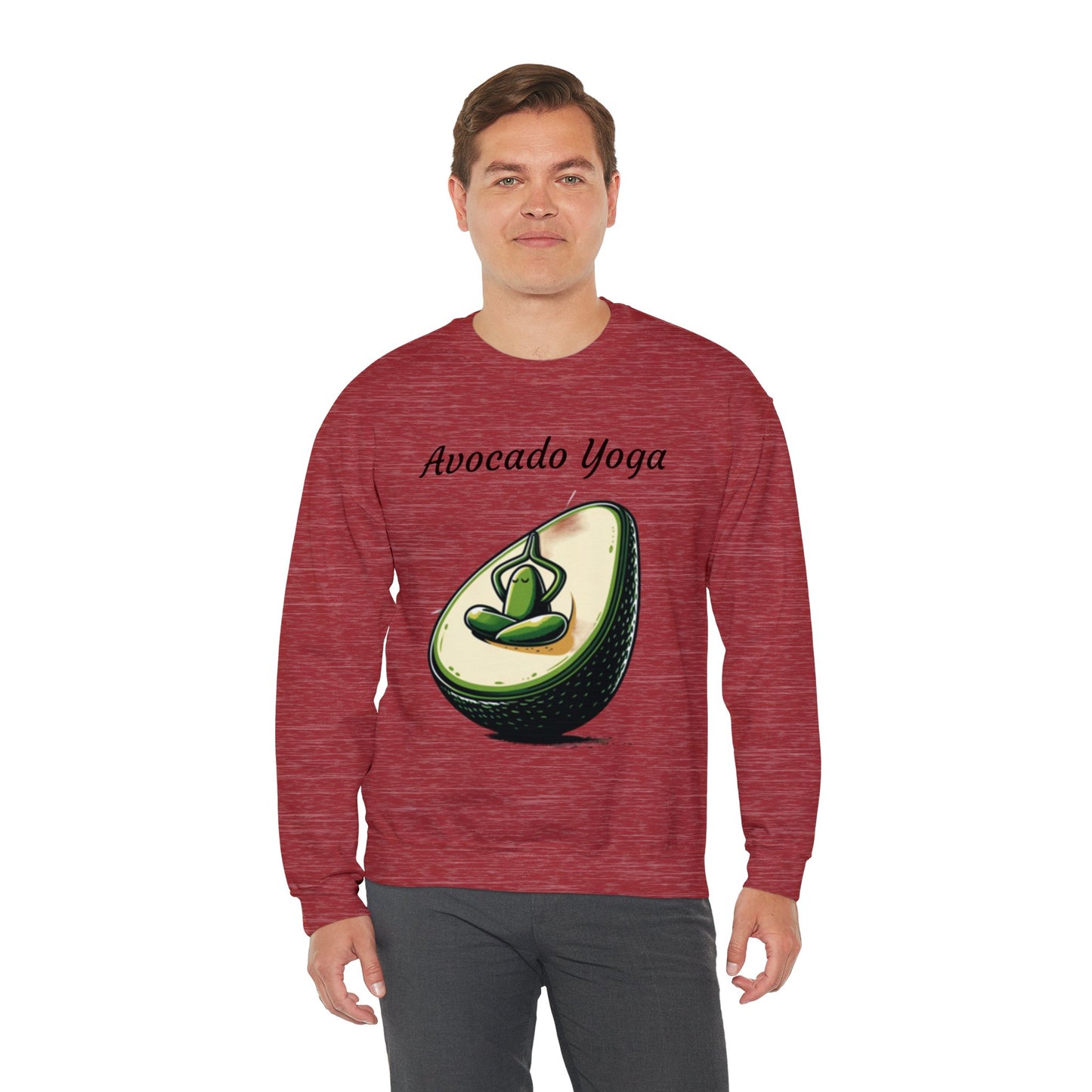 Avocado Yoga Unisex Heavy Blend™ Crewneck Sweatshirt