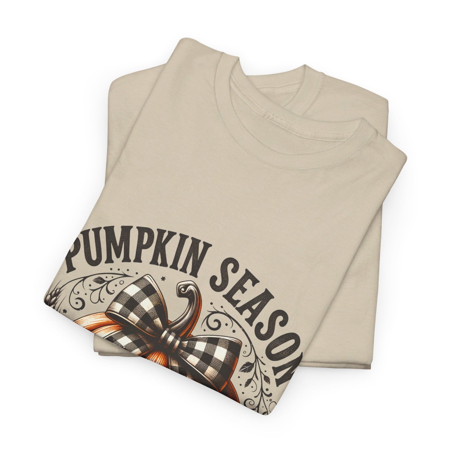 Pumpkin Season Unisex Heavy Cotton Tee