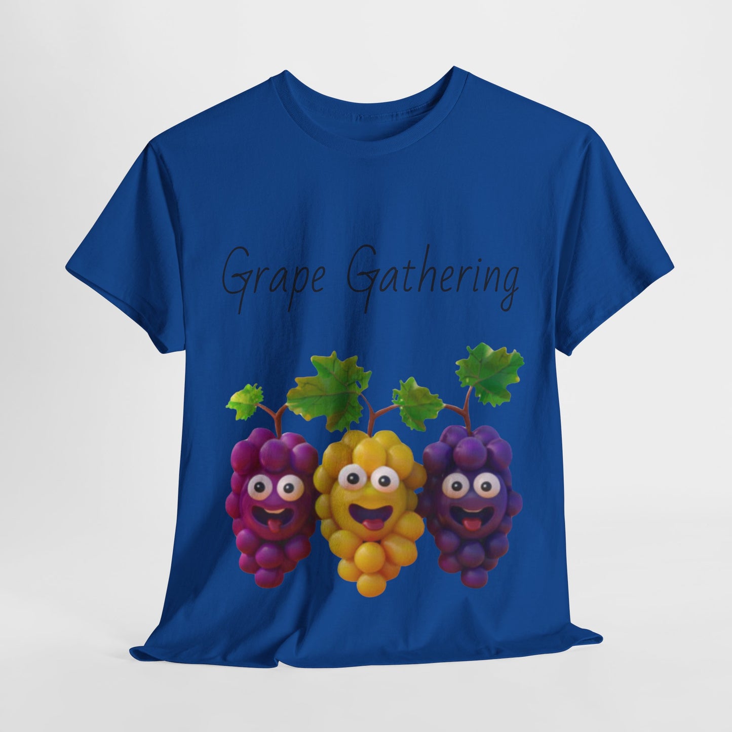 Grape Gathering Unisex Heavy Cotton Tee