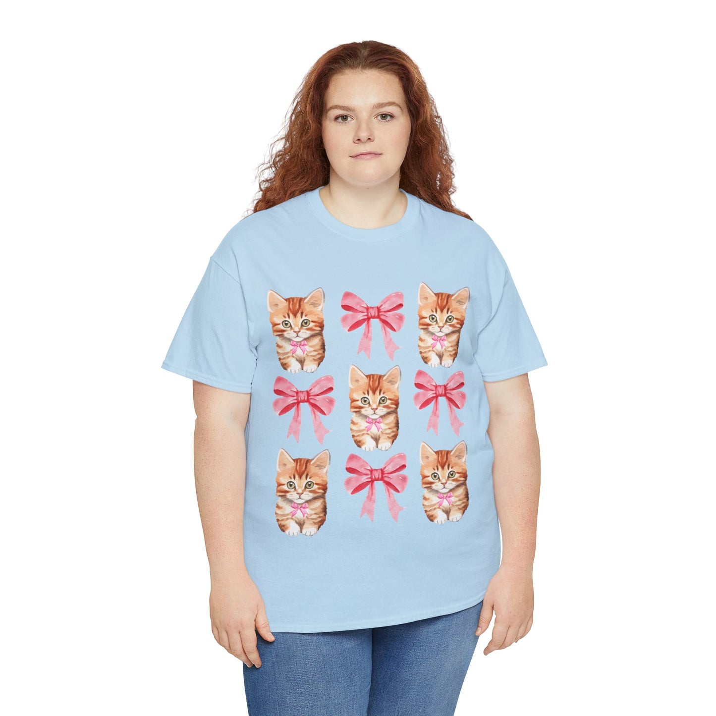 Cat Coquette Unisex Heavy Cotton Tee