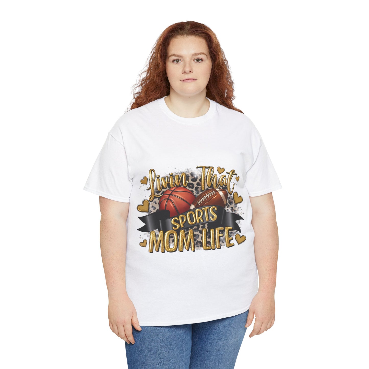 Sports Life Mom Unisex Heavy Cotton Tee