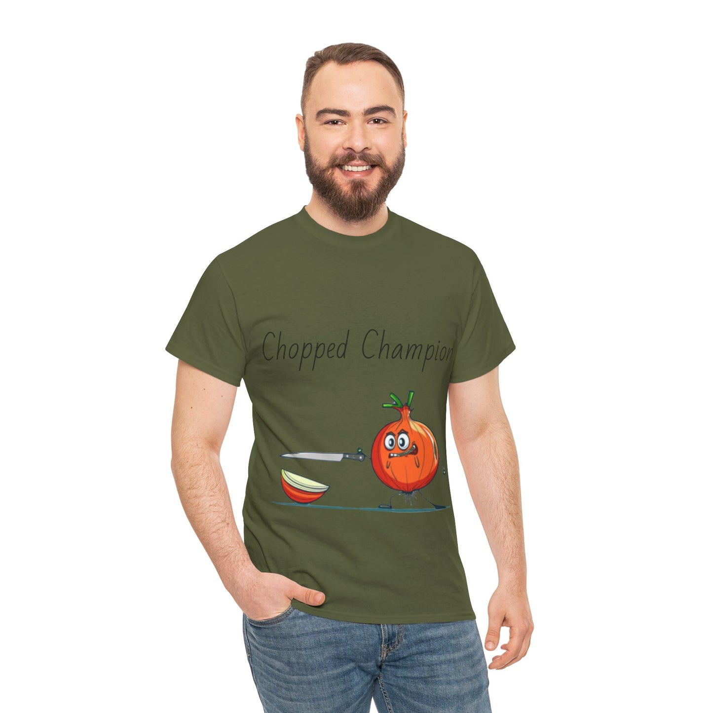 Chopped Champion Unisex Heavy Cotton Tee