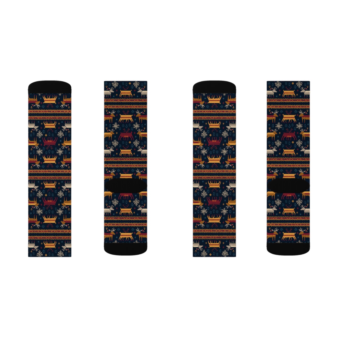 Ugly Sweater Collection 2 Sublimation Socks