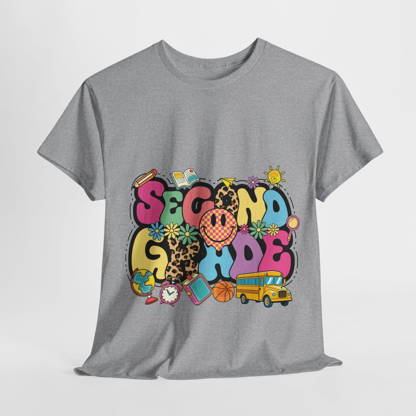 Second Grade Unisex Heavy Cotton Tee