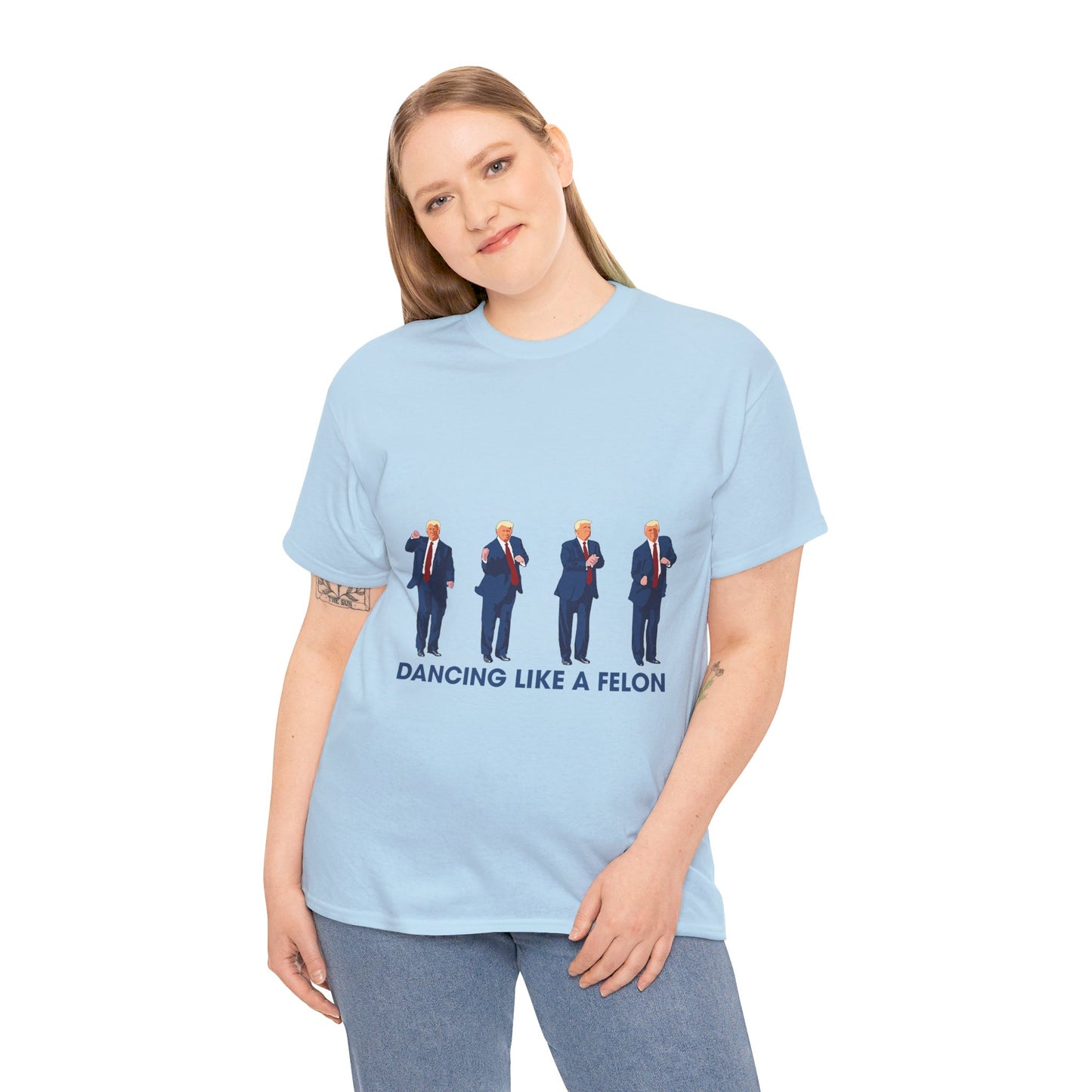 Dancing Like A Felon Unisex Heavy Cotton Tee