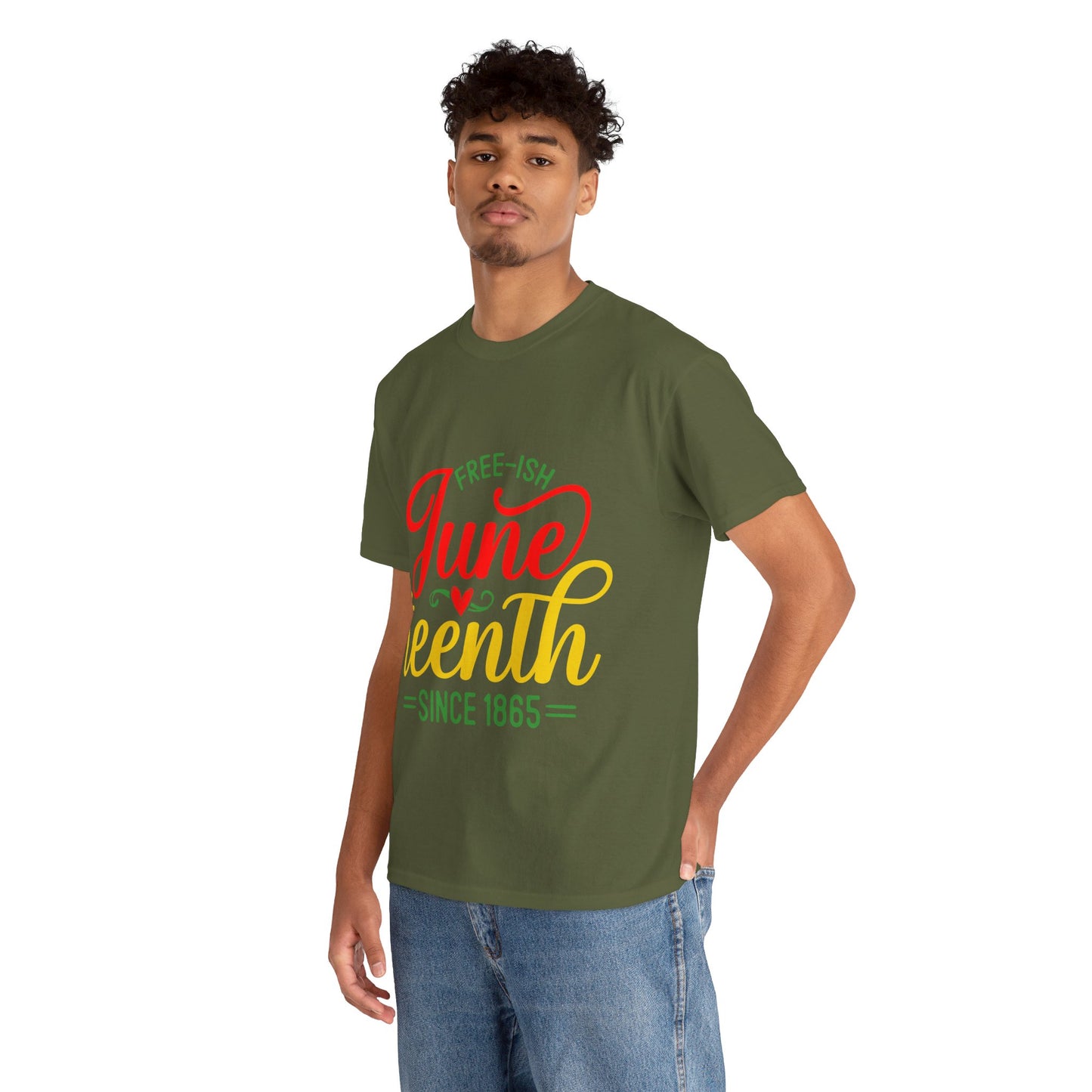 Juneteenth Free-ish Unisex Heavy Cotton Tee