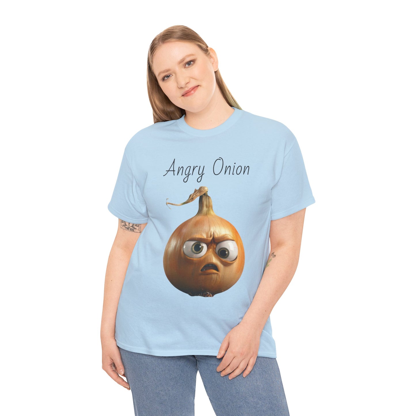 Angry Onion Unisex Heavy Cotton Tee