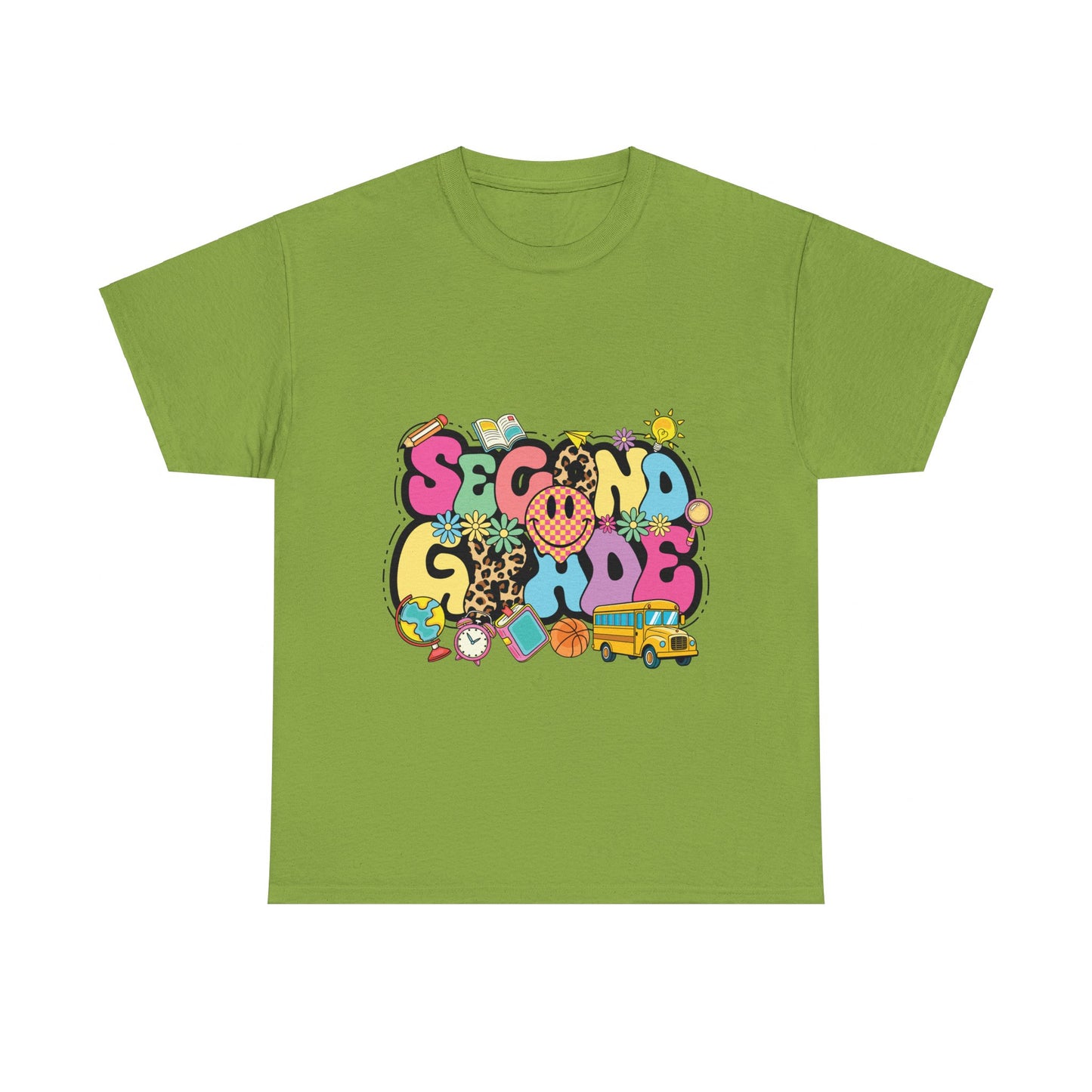 Second Grade Unisex Heavy Cotton Tee