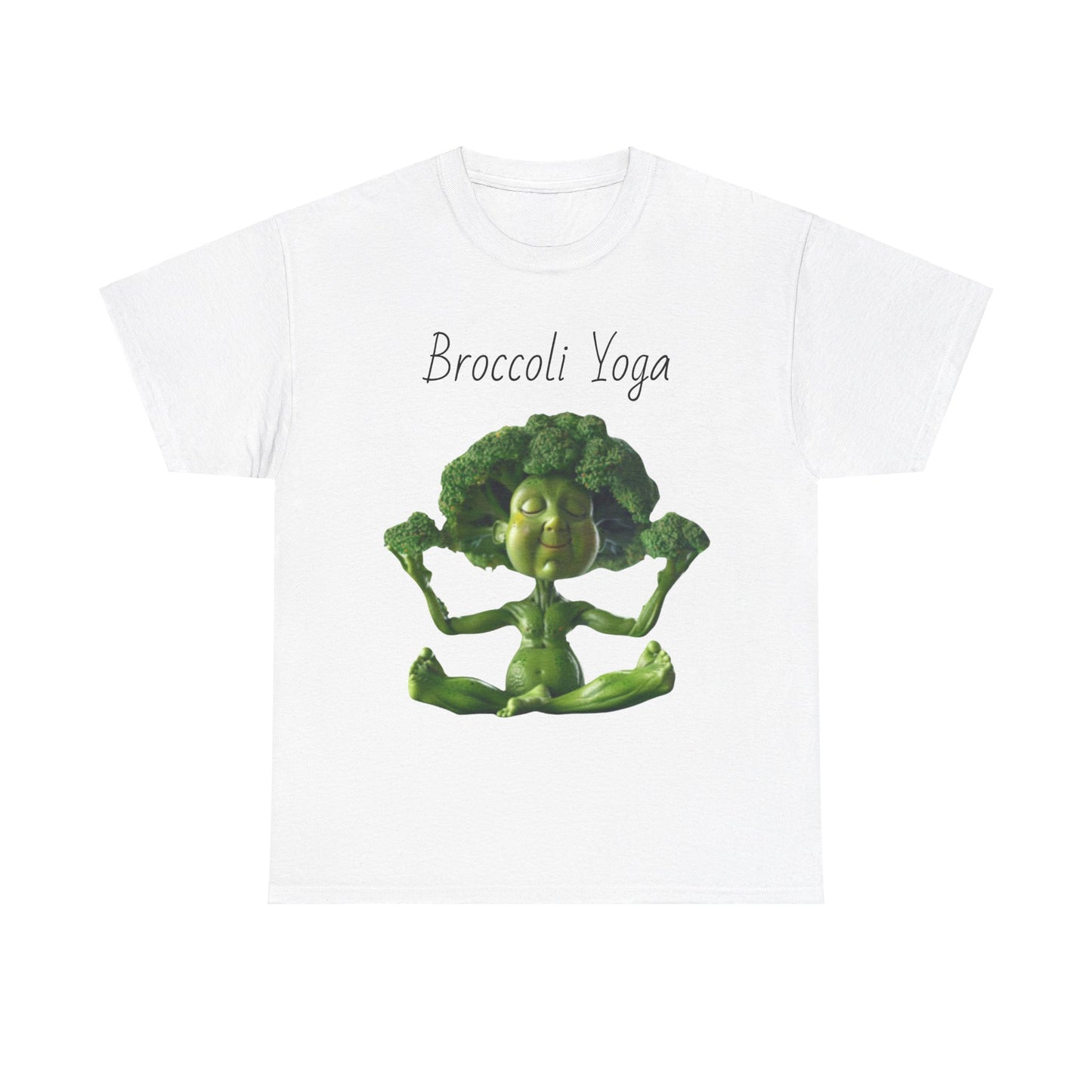 Broccoli Yoga Unisex Heavy Cotton Tee