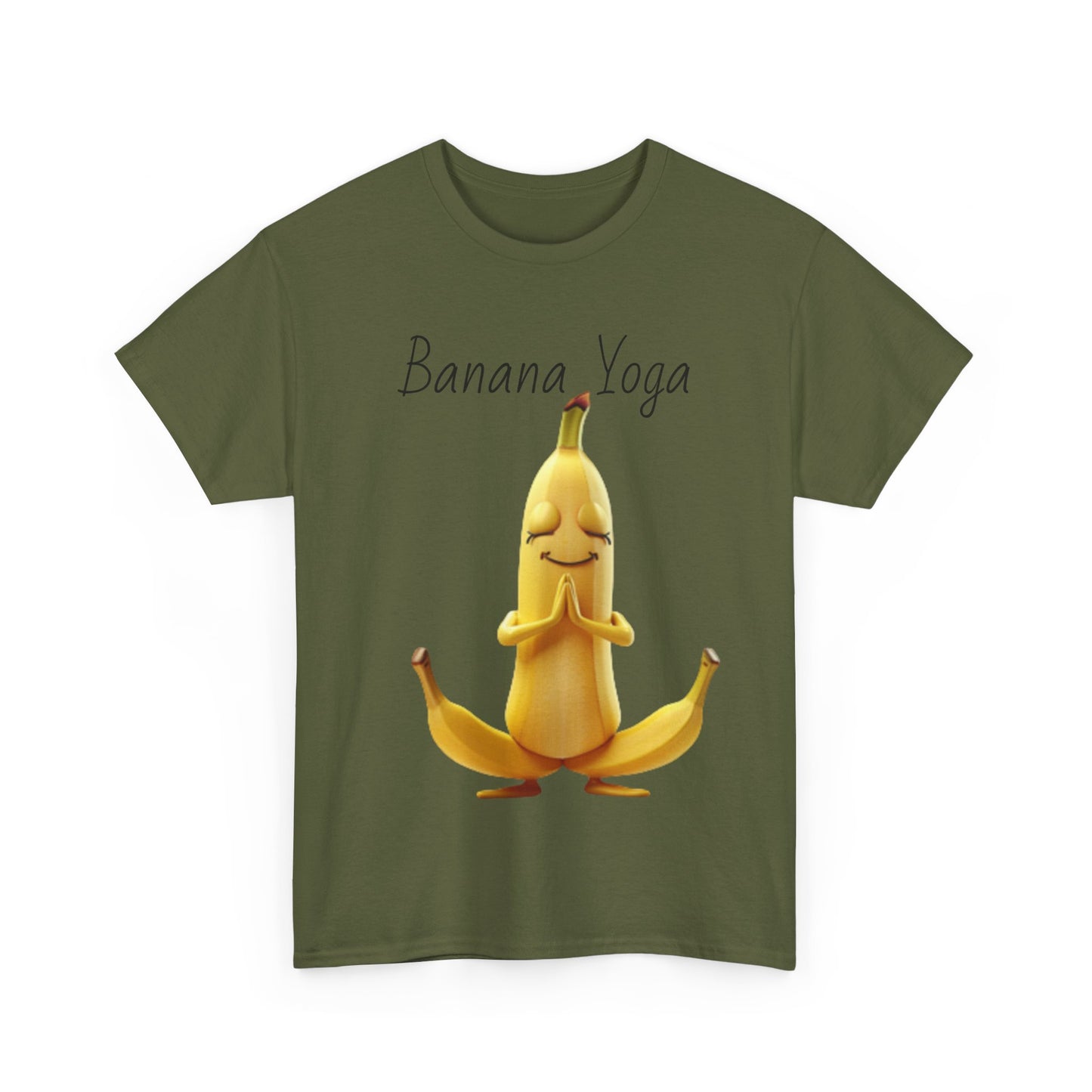 Banana Yoga Unisex Heavy Cotton Tee