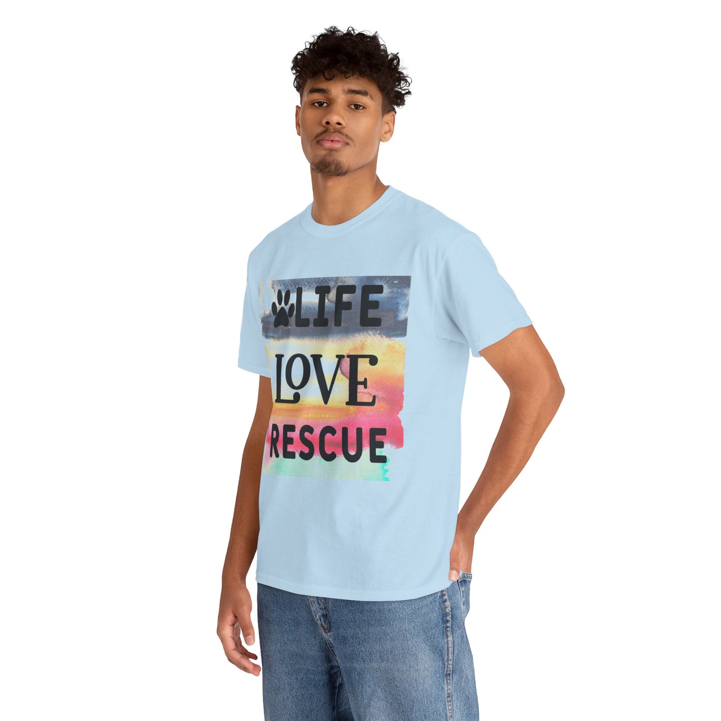 Life Love Rescue Unisex Heavy Cotton Tee