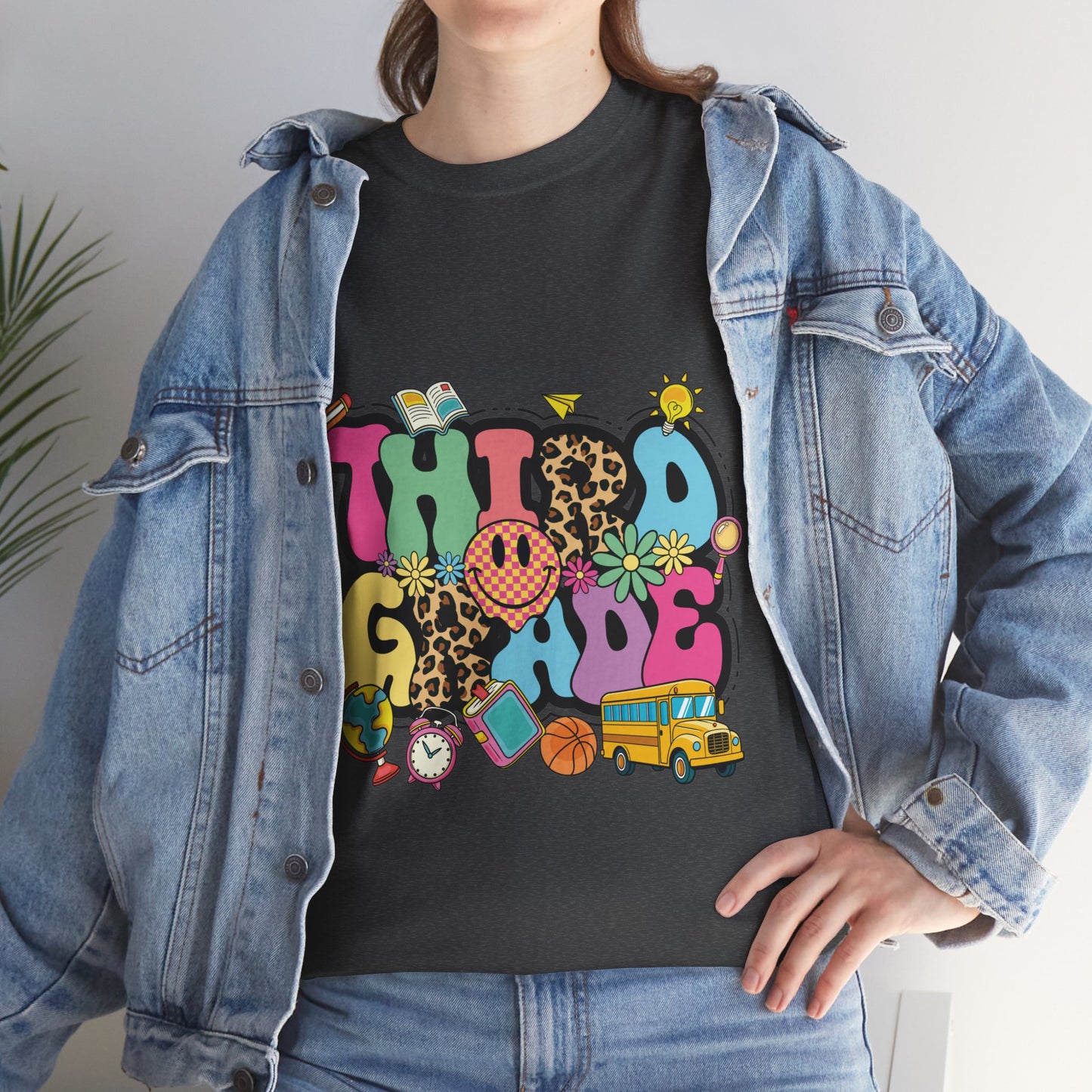 Third Grade Unisex Heavy Cotton Tee