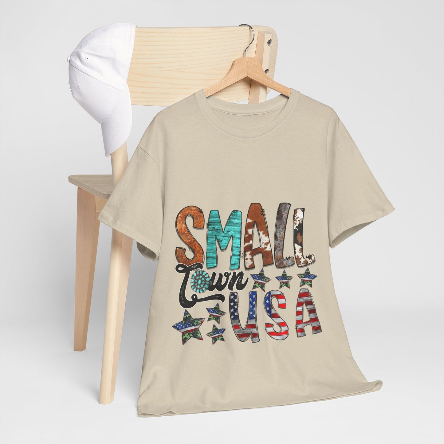 Small Town USA Unisex Heavy Cotton Tee