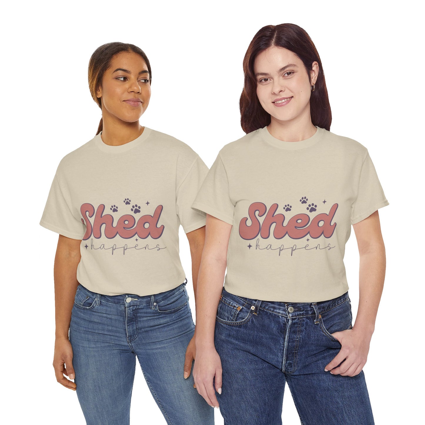 Shed Happens Unisex Heavy Cotton Tee