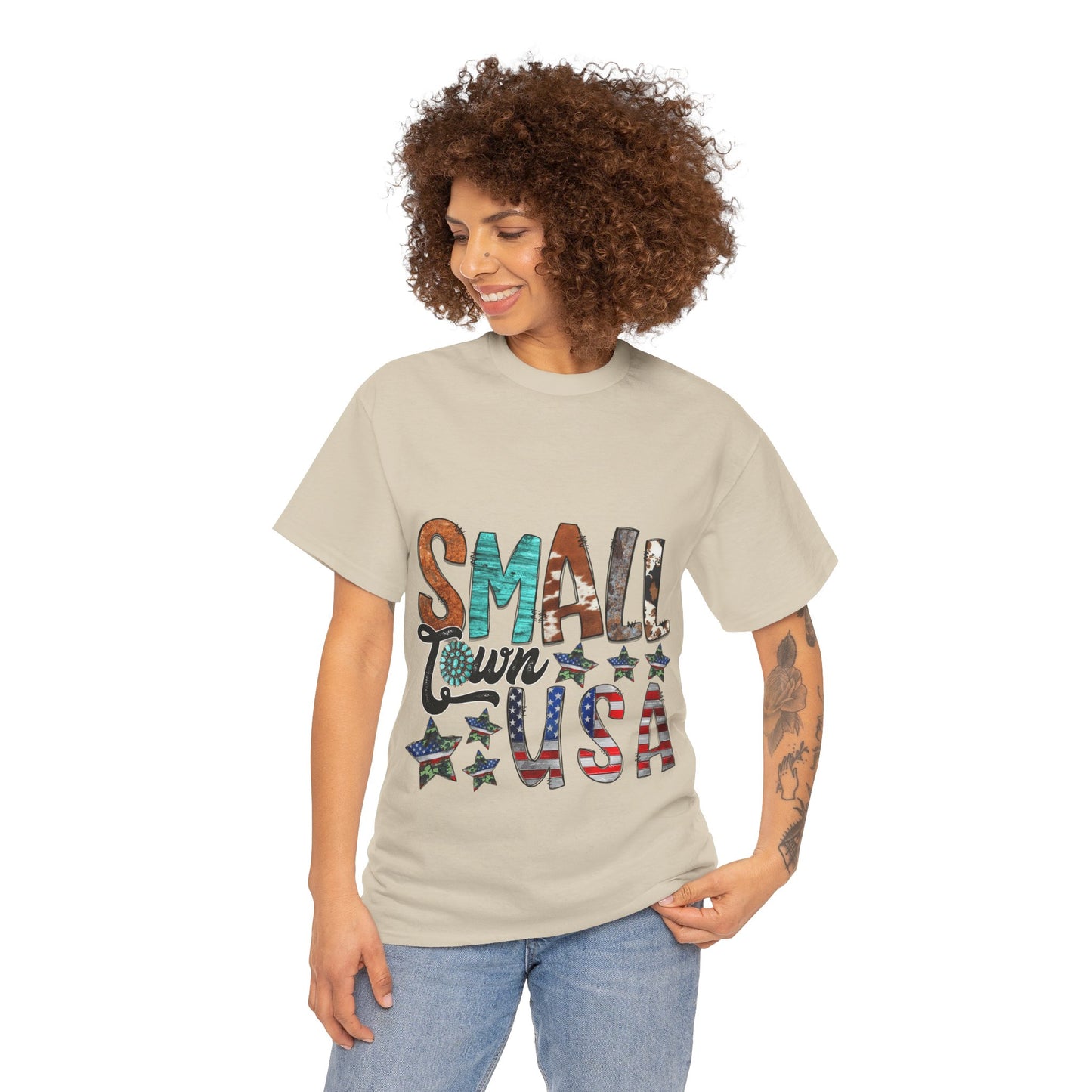 Small Town USA Unisex Heavy Cotton Tee