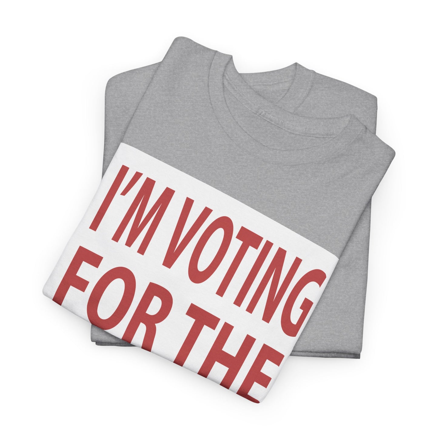 Voting For A Felon Unisex Heavy Cotton Tee