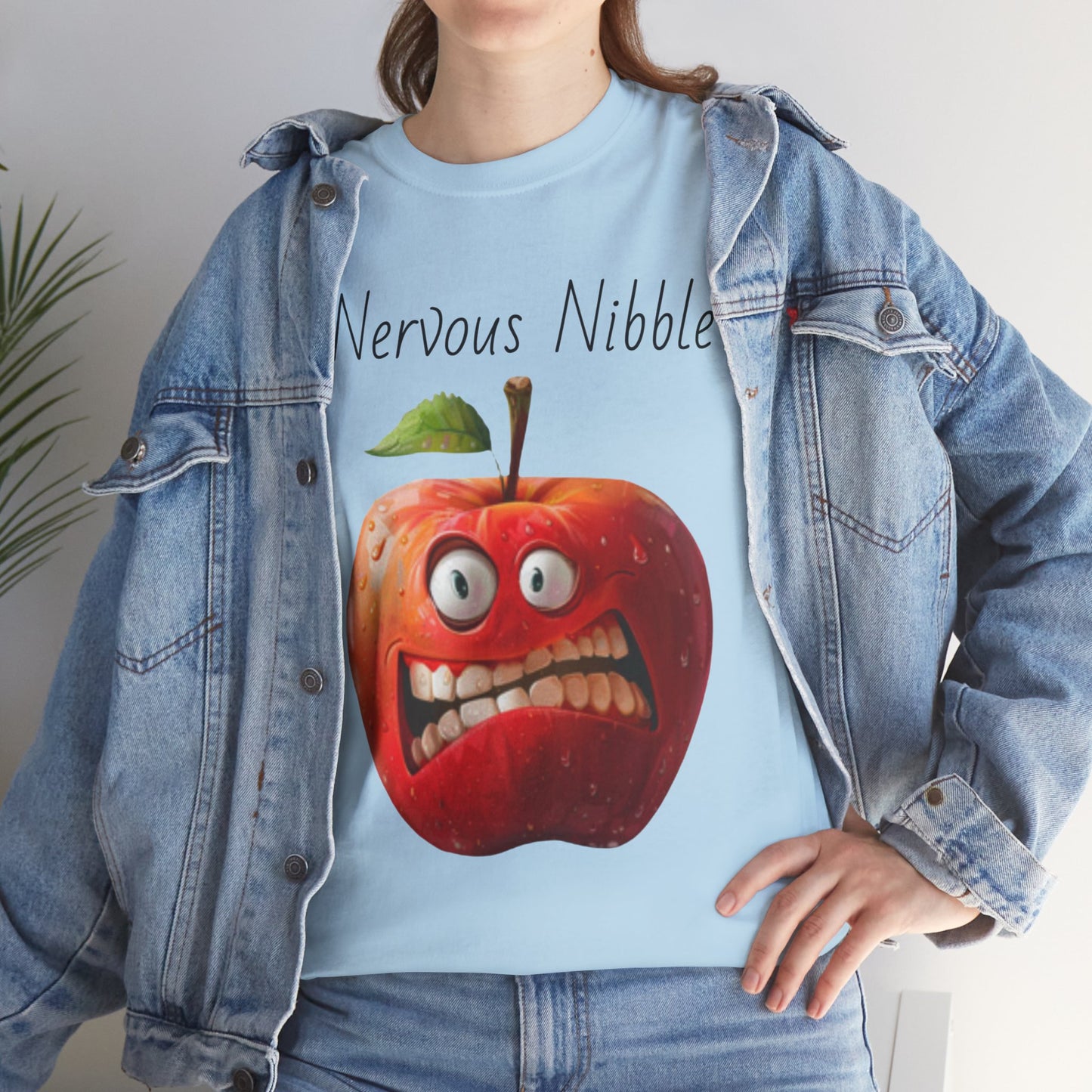 Nervous Nibble Unisex Heavy Cotton Tee