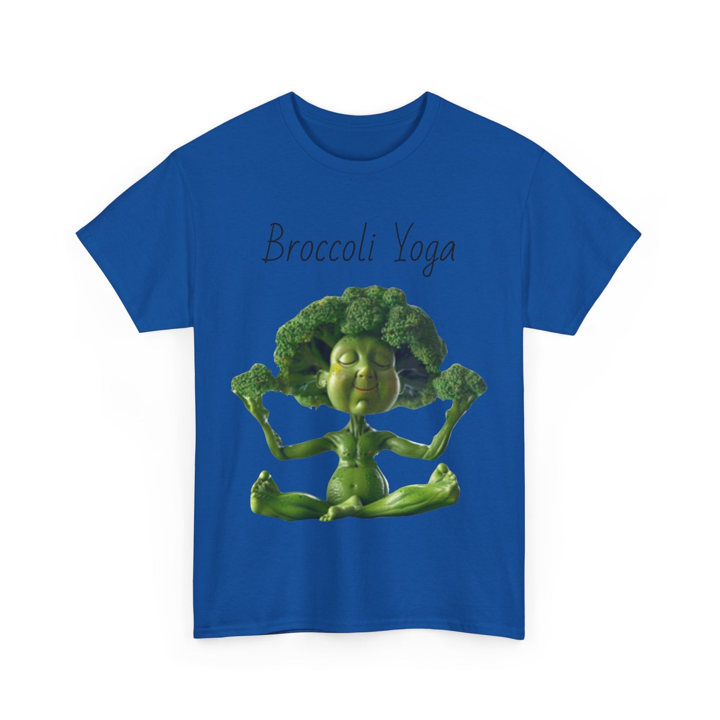 Broccoli Yoga Unisex Heavy Cotton Tee