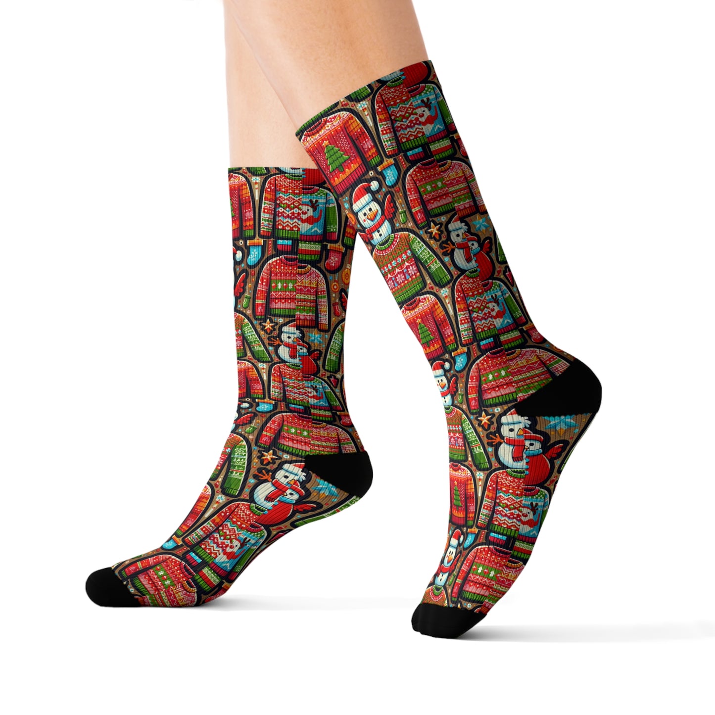 Ugly Sweater Collection 1 Sublimation Socks