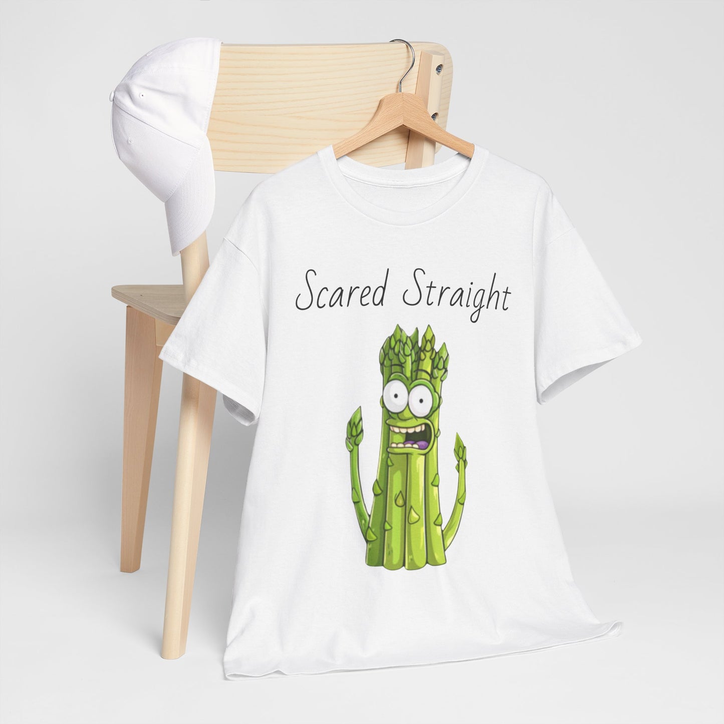 Scared Straight Unisex Heavy Cotton Tee