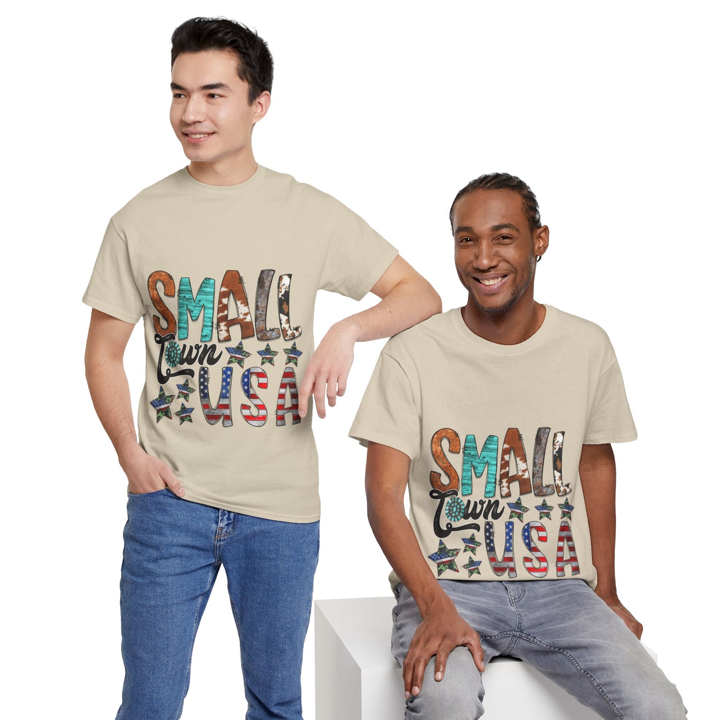 Small Town USA Unisex Heavy Cotton Tee