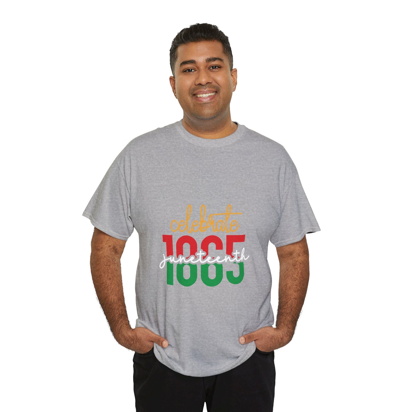 Celebrate Juneteenth Unisex Heavy Cotton Tee