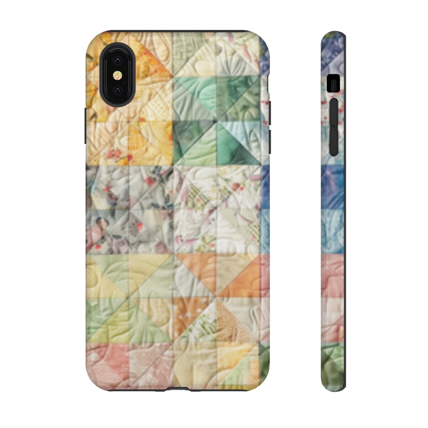 Pastel Quilt Tough Cases