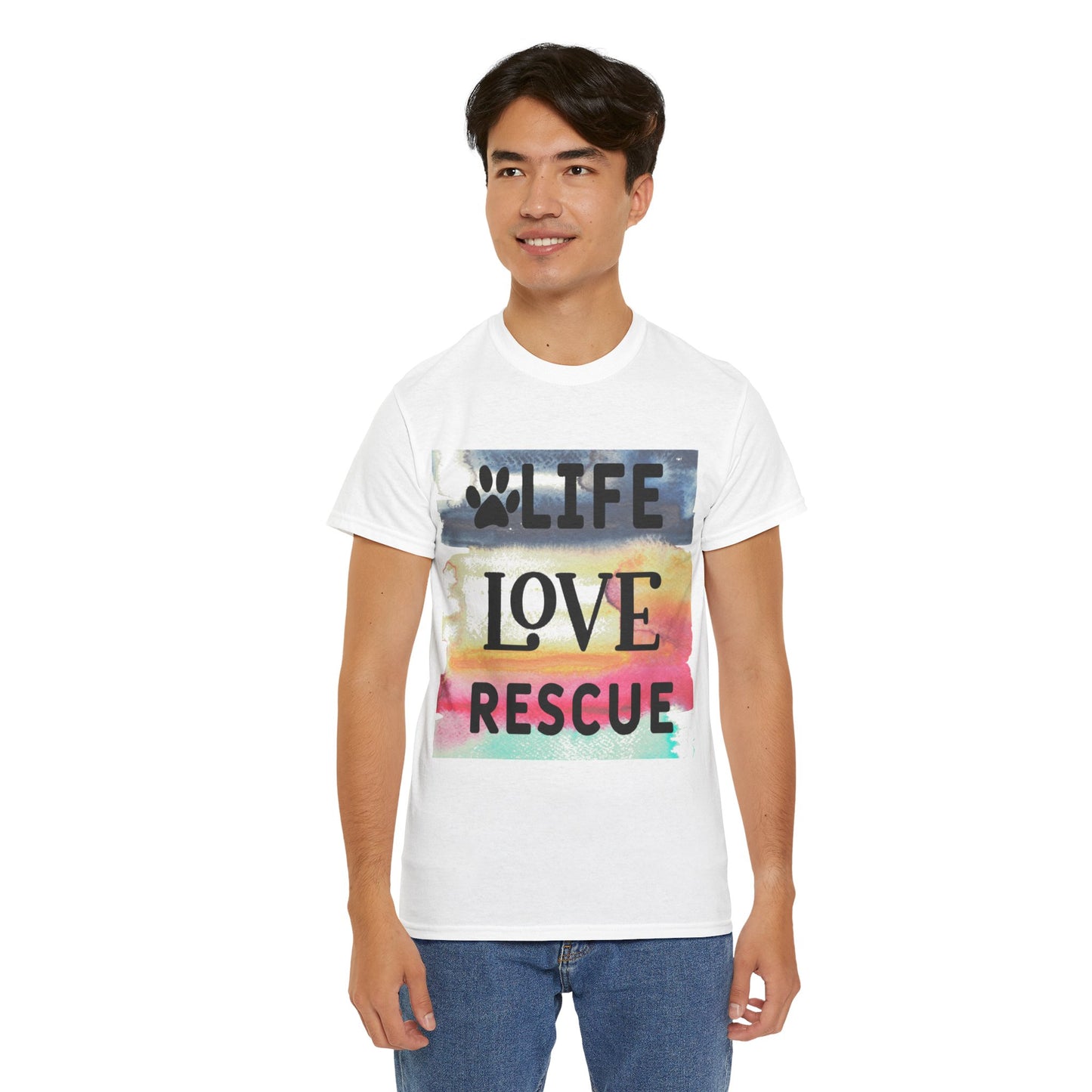 Life Love Rescue Unisex Heavy Cotton Tee