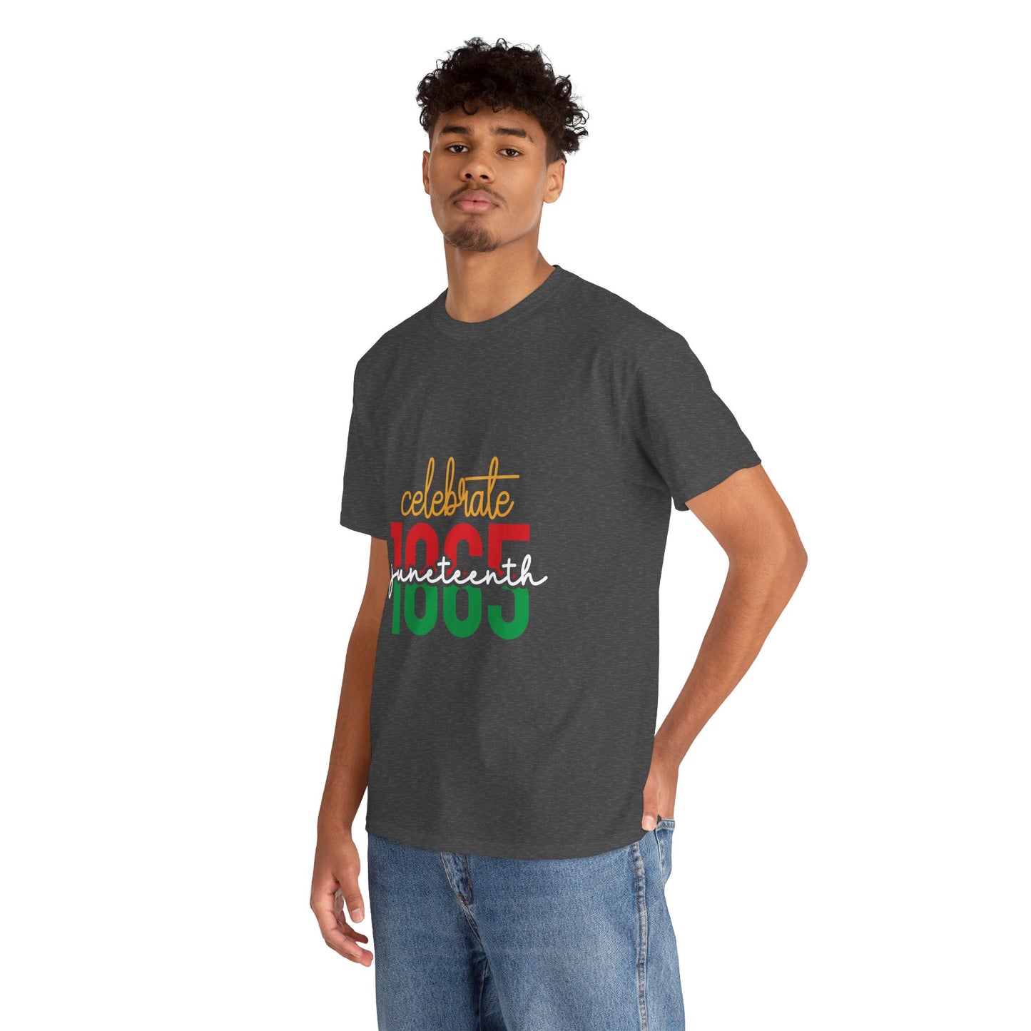 Celebrate Juneteenth Unisex Heavy Cotton Tee