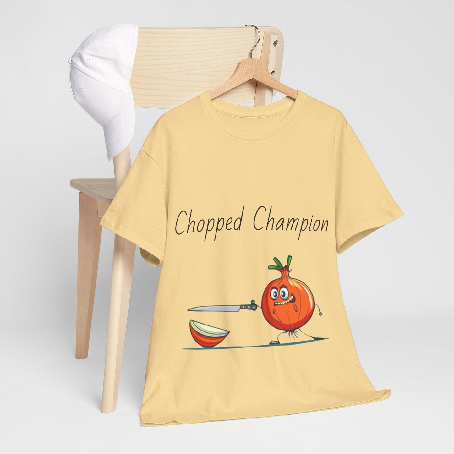 Chopped Champion Unisex Heavy Cotton Tee