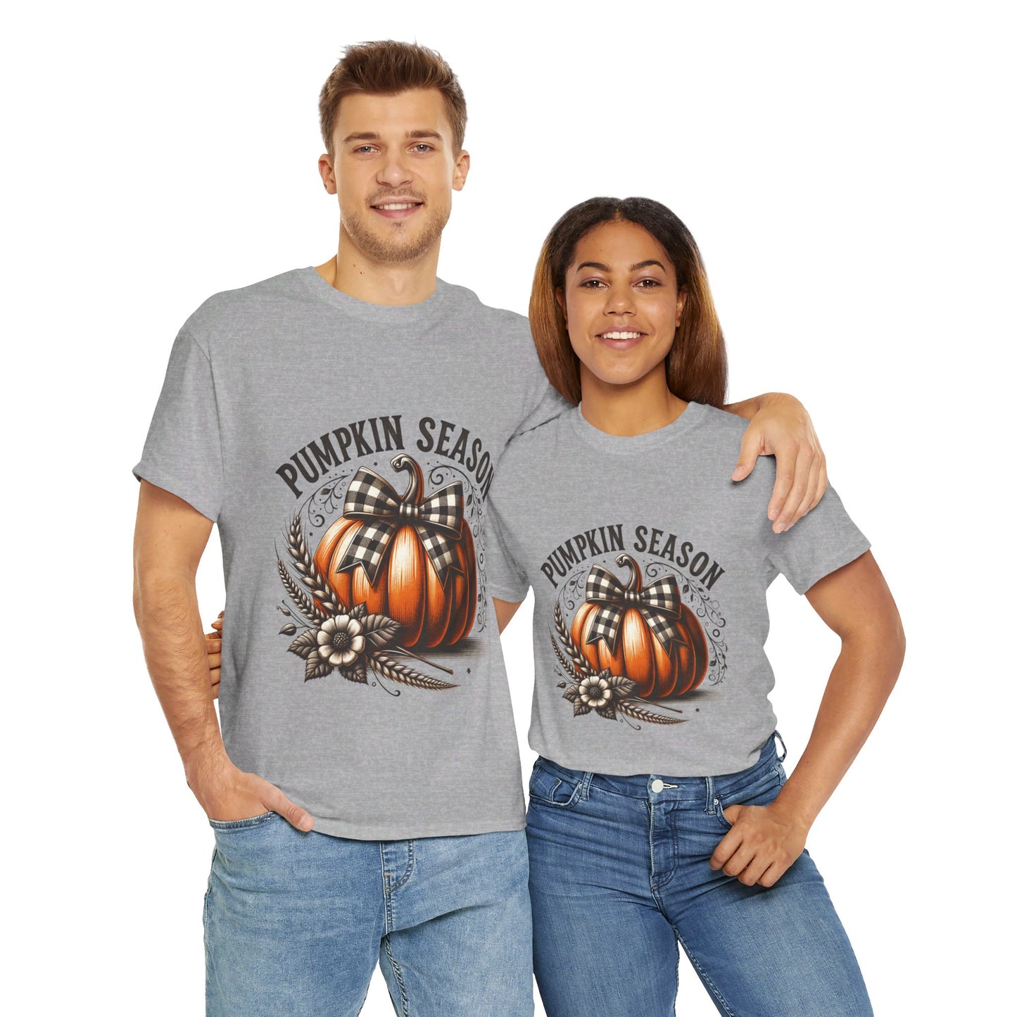 Pumpkin Season Unisex Heavy Cotton Tee